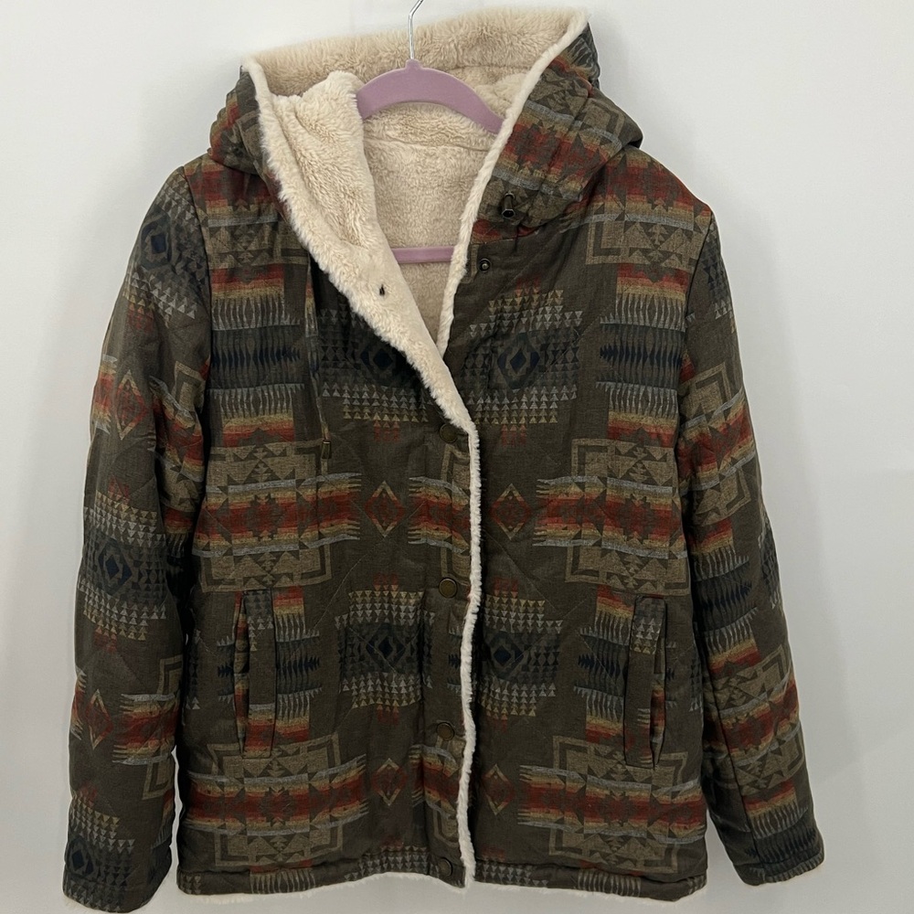 Pendleton Aztec Southwestern reversible jacket - Picture 2 of 14